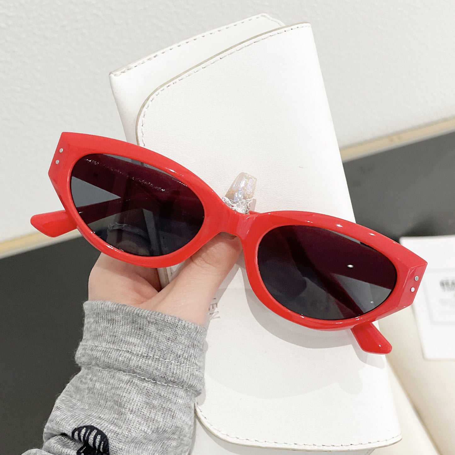 Damen modische Cat-Eye Sonnenbrille Brehn