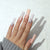 Elegante Lange Press-On Nail Art Brehn