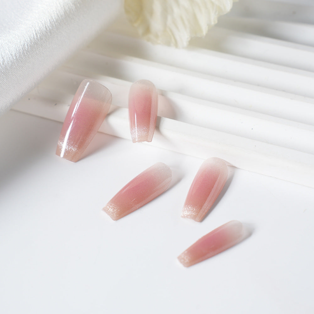 Handgefertigtes Press-On Nagelset Brehn