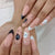 Kreatives Halloween-Themen Press-On Nagelset Brehn