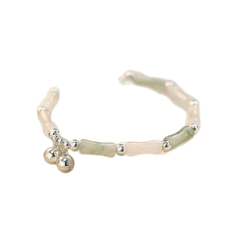 Elegante Silber- und Edelsteinarmband Brehn