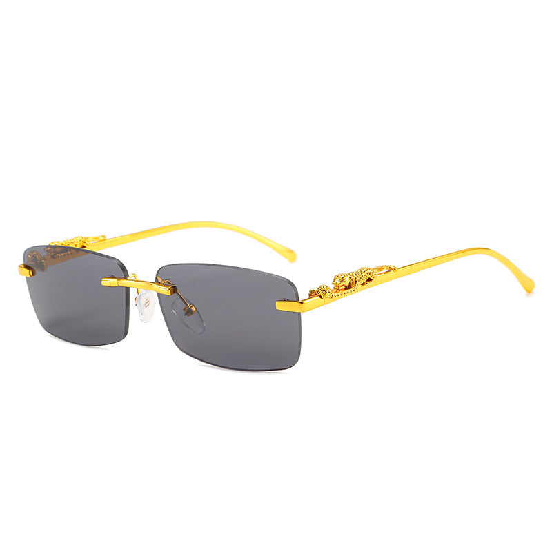 Damen modische Sonnenbrille mit kunstvollen Verzierungen Brehn