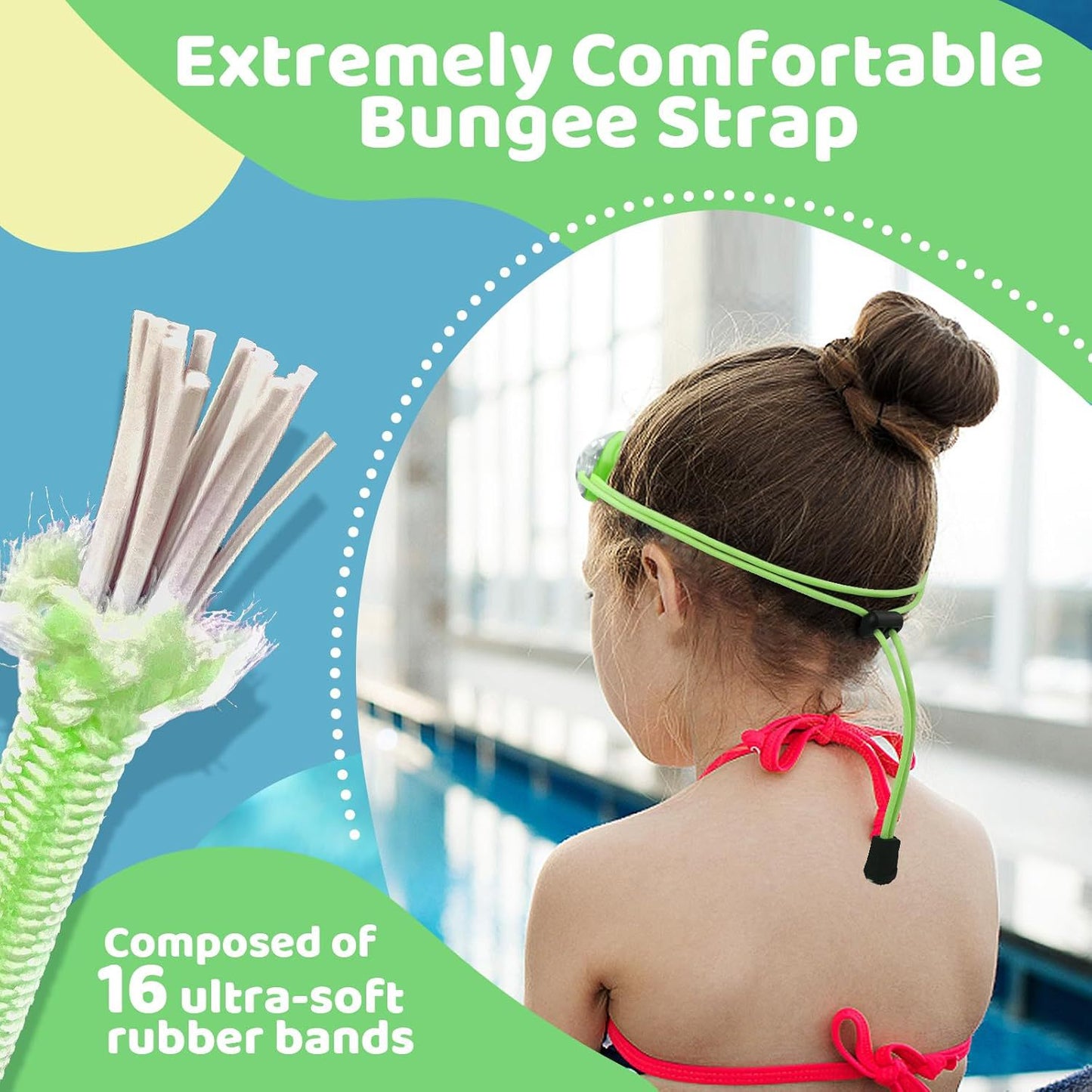 Hochleistungs-Schwimmbrille mit Ergonomischer Passform und Uv-Schutz Brehn