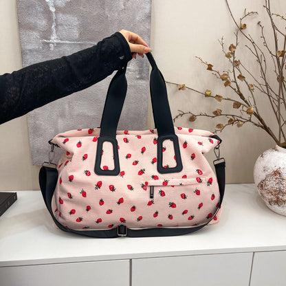 Tragetasche mit Fruchtigem Design und Multifunktionalen Fächern Brehn