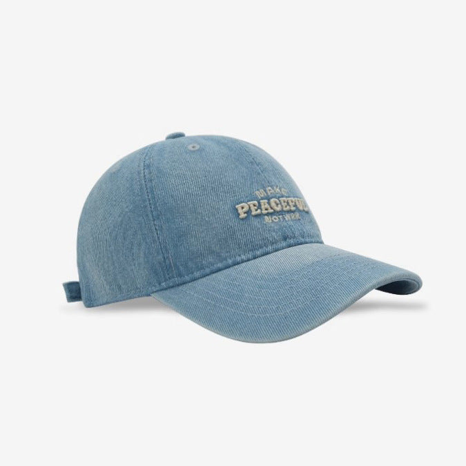 Damen zertifizierte Jeans bestickte Cap Brehn