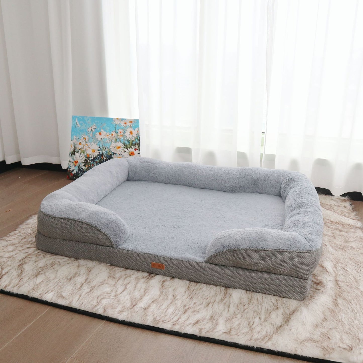 Luxuriöses orthopädisches Hundebett