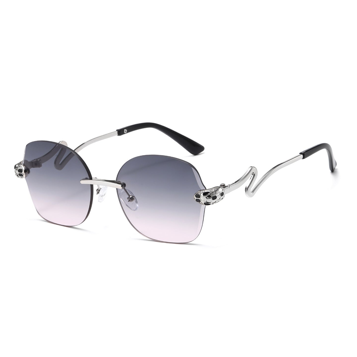 Einzigartige geometrische Rahmen-Sonnenbrille Brehn
