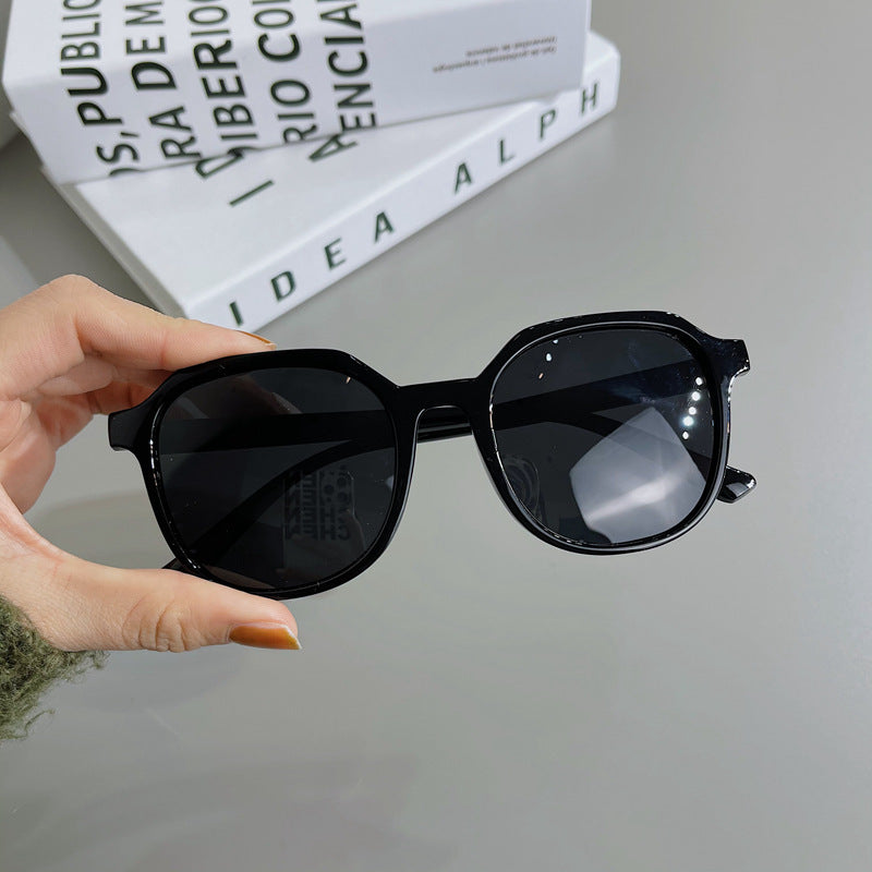 Modische Vintage-Sonnenbrille mit Breitem Rahmen Brehn
