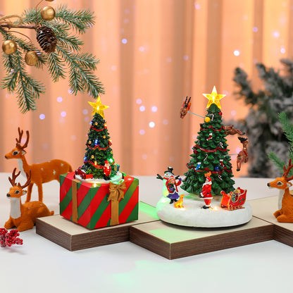 Dekorative Weihnachtsbaum Musikdose Brehn
