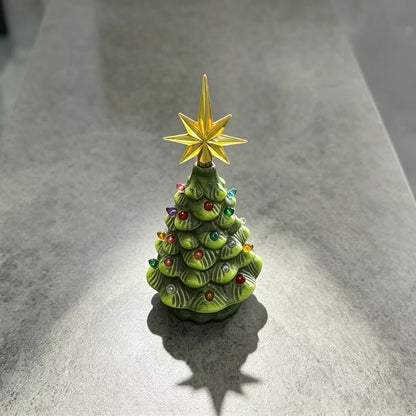 Dekorative Keramische Weihnachtsbaumfigur Brehn
