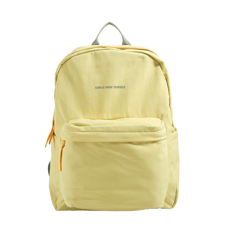 Lässiger Minimalistischer Schulrucksack Brehn