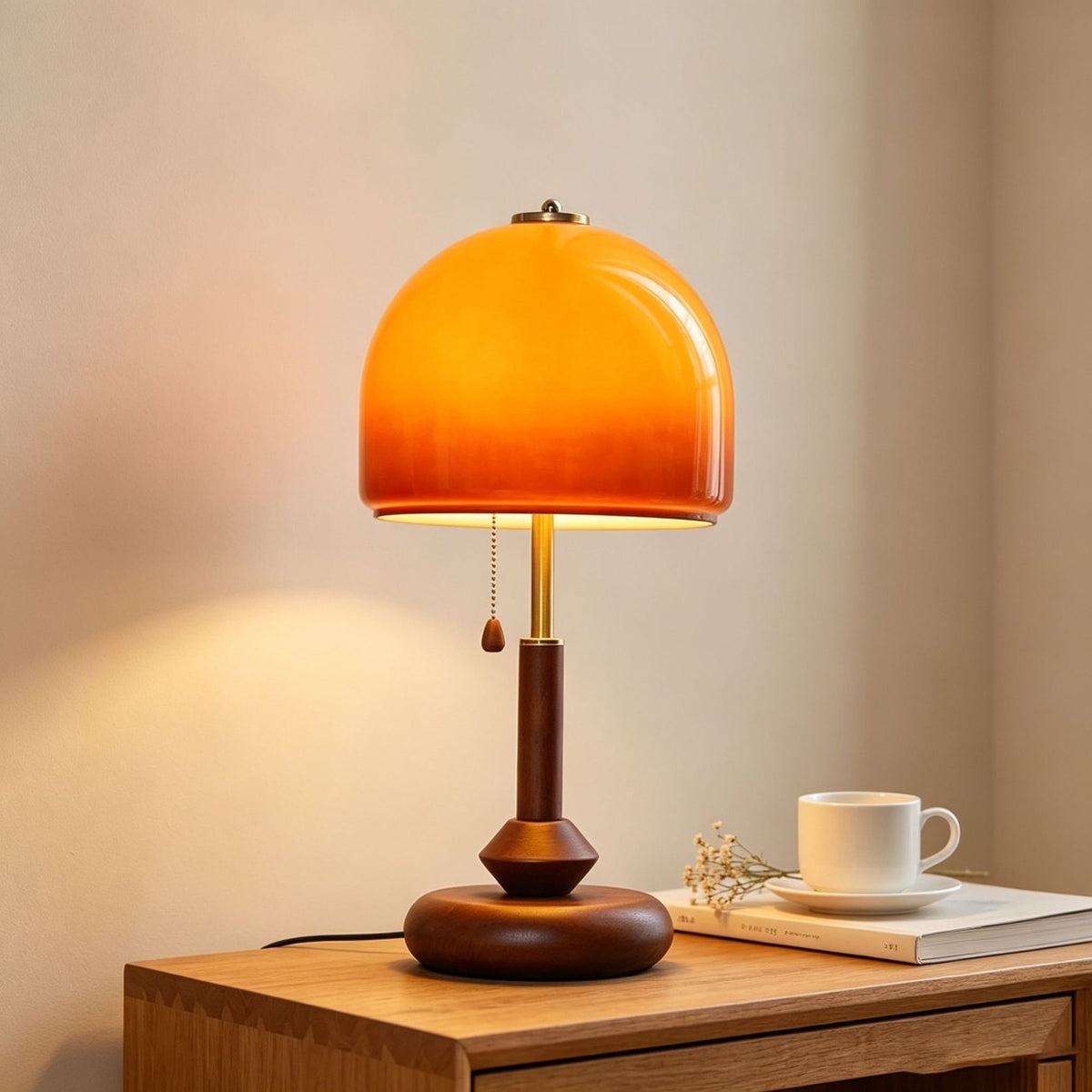 Dekorative Tischlampe