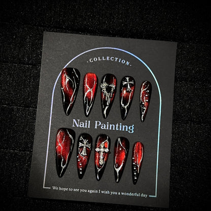 Gothic Artistry Press-On Nail Set