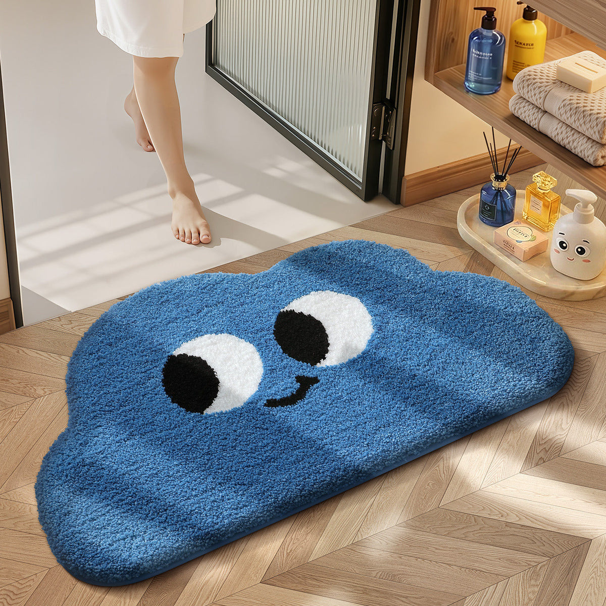 Plüsch Cartoon Charakter Badewmatte