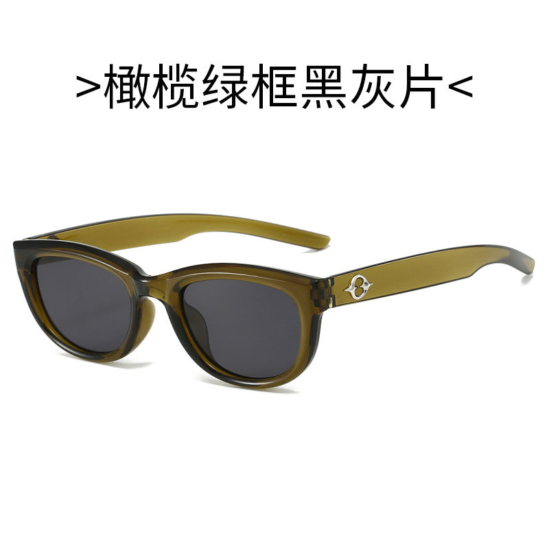 Damen Cat-Eye Sonnenbrille mit robustem Rahmen und UV-Schutz Brehn
