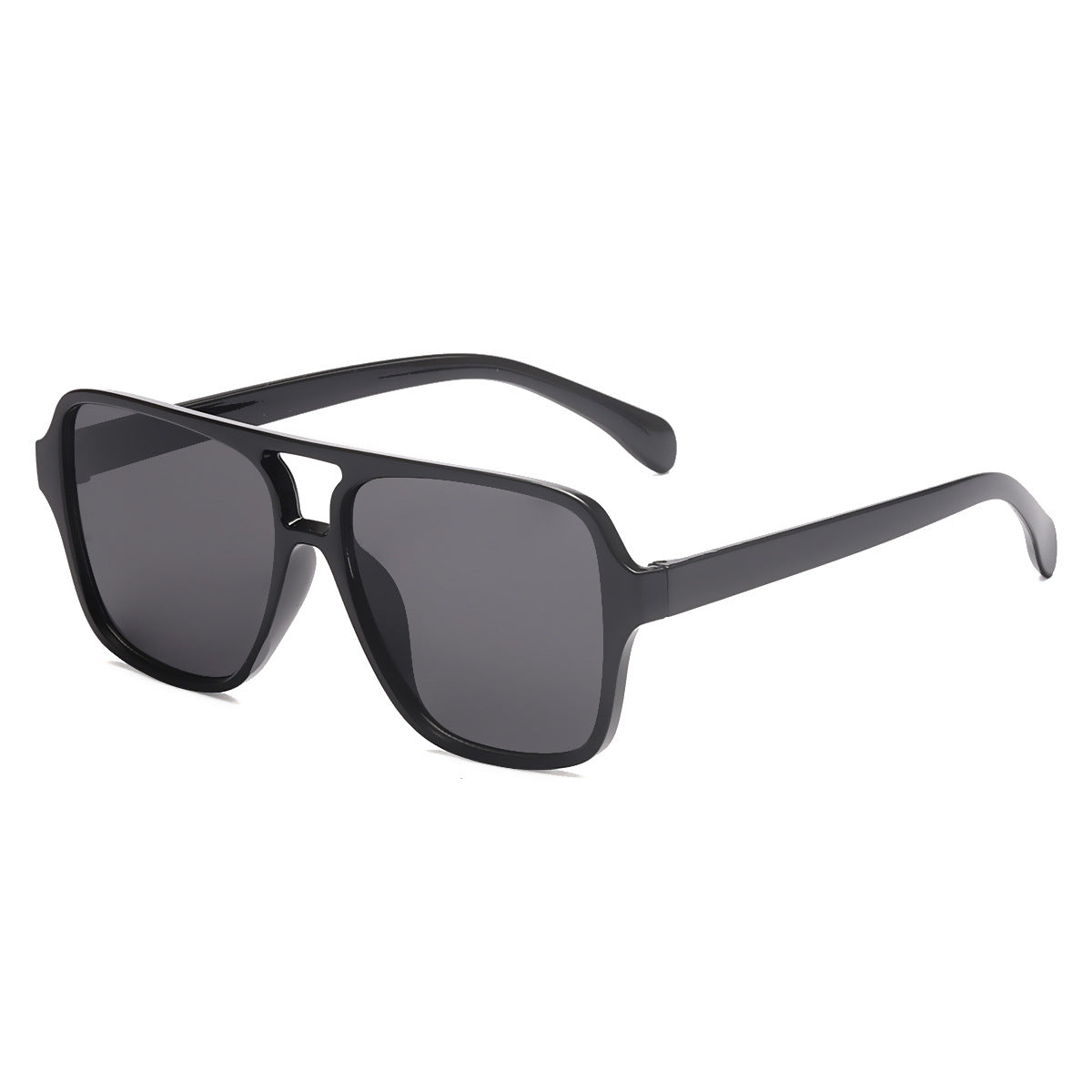 Damen quadratische Sonnenbrille mit elegantem Übergangsrahmen Brehn