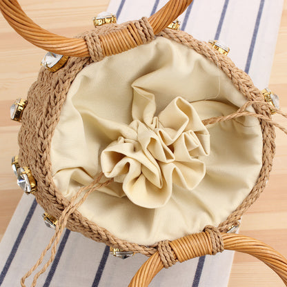 Handtasche mit Kristallakzenten Brehn