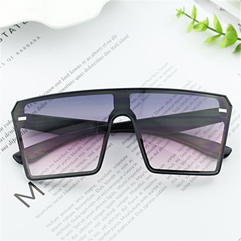 Damen Oversized Shield-Sonnenbrille Brehn