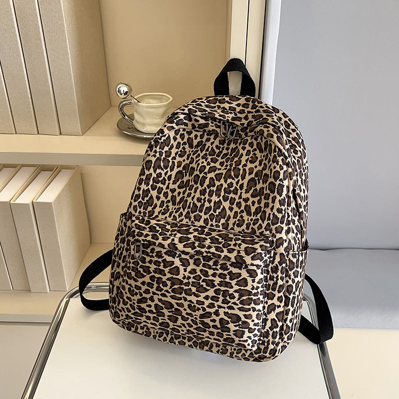 Stilvoller Rucksack Im Leopardenmuster Brehn