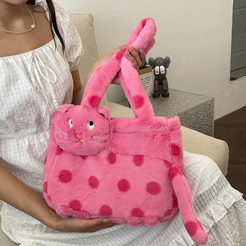 Plüsch Umhängetasche mit Tiermotiv Brehn