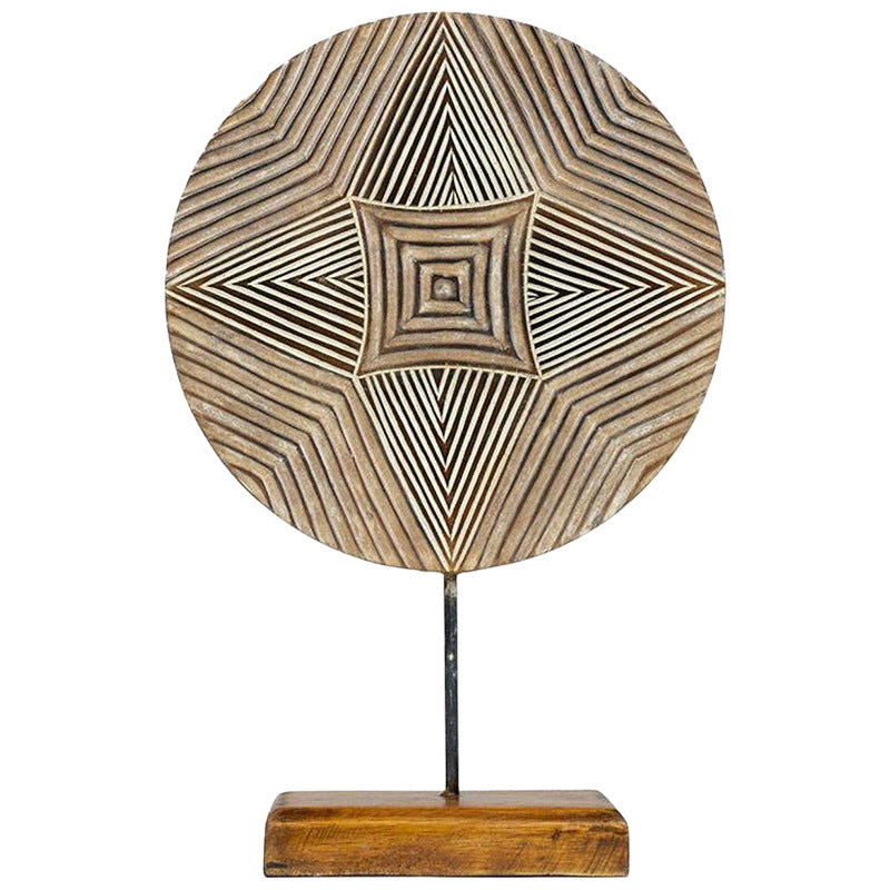 Künstlerische dekorative Sonnenstrahlskulptur