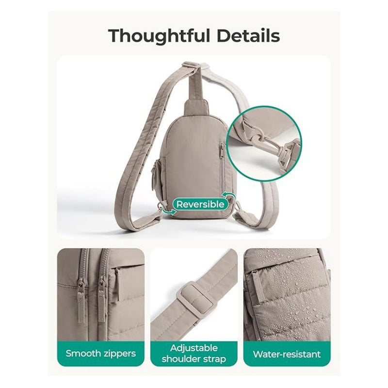 Modulare Crossbody-Tasche mit Praktischen Fächern Brehn