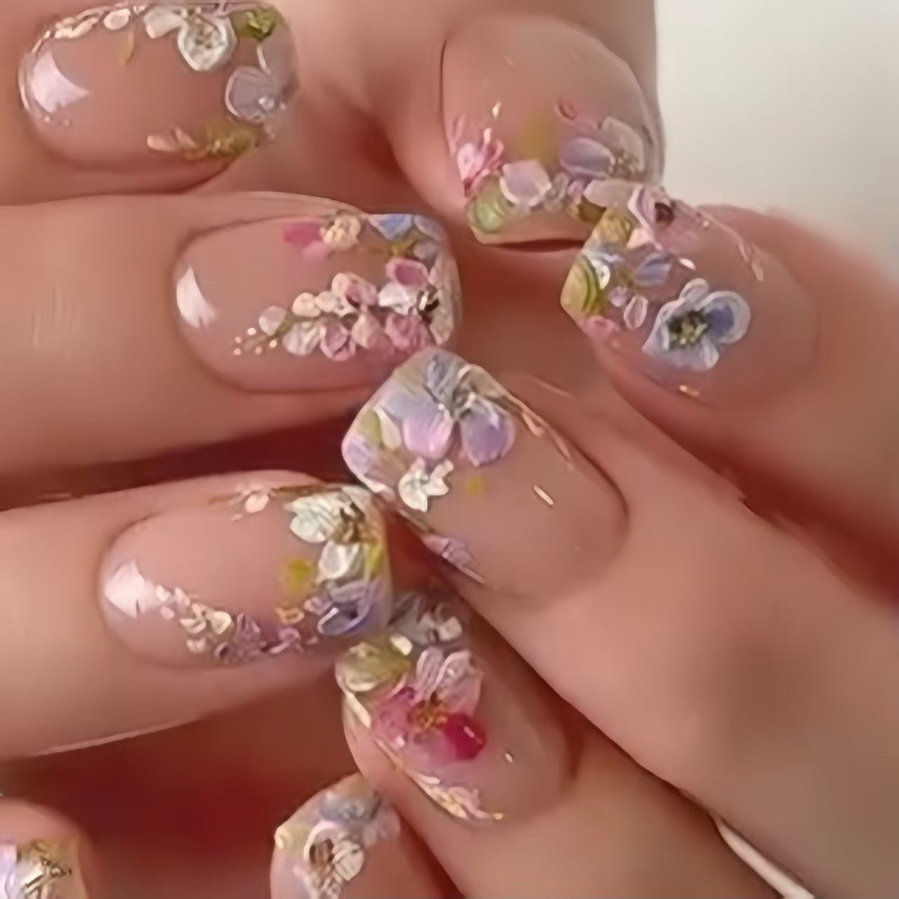Floral Nail Art Design Kit Brehn