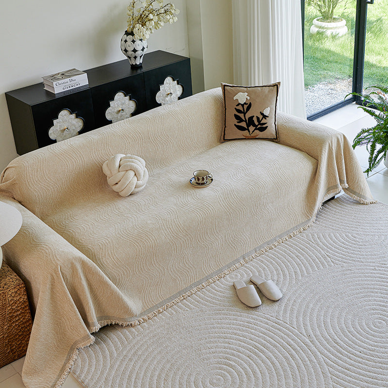 Strukturierte dekorative Sofa-Decke