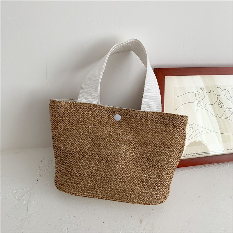 Umweltfreundliche gewebte Strandtasche