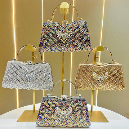 Dekorative Strass Abendtasche