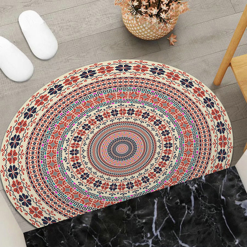 Rundes geometrisches Flächenmatte Brehn