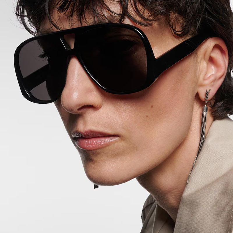 Damen modische Sport-Sonnenbrille mit robustem Rahmen und UV-Schutz Brehn