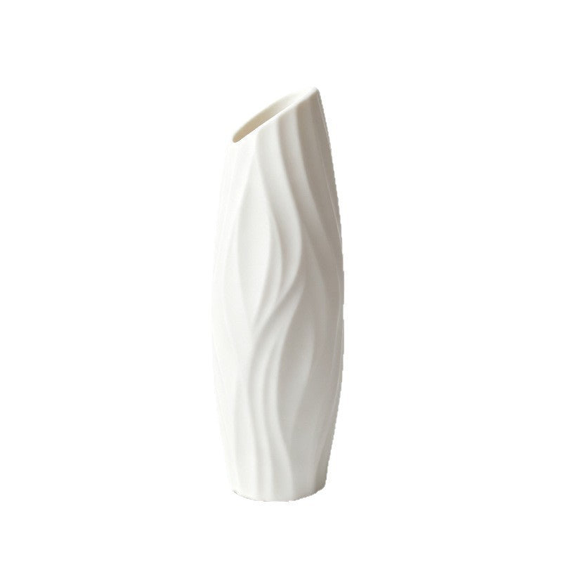 Elegante Texturierte Dekorative Blumenvase Brehn