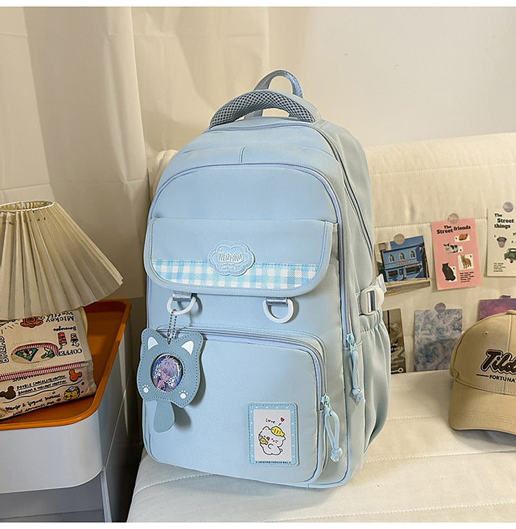 Niedlicher Charakterdesign Utility Schulrucksack