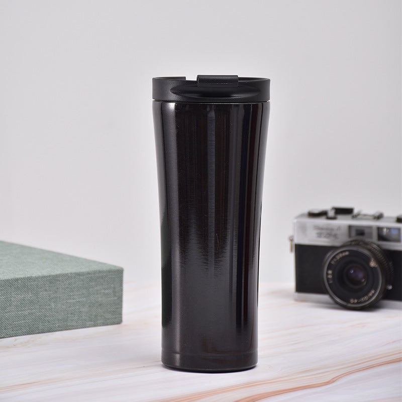 Damen eleganter Isolierkaffee-Becher mit praktischem Deckel Brehn