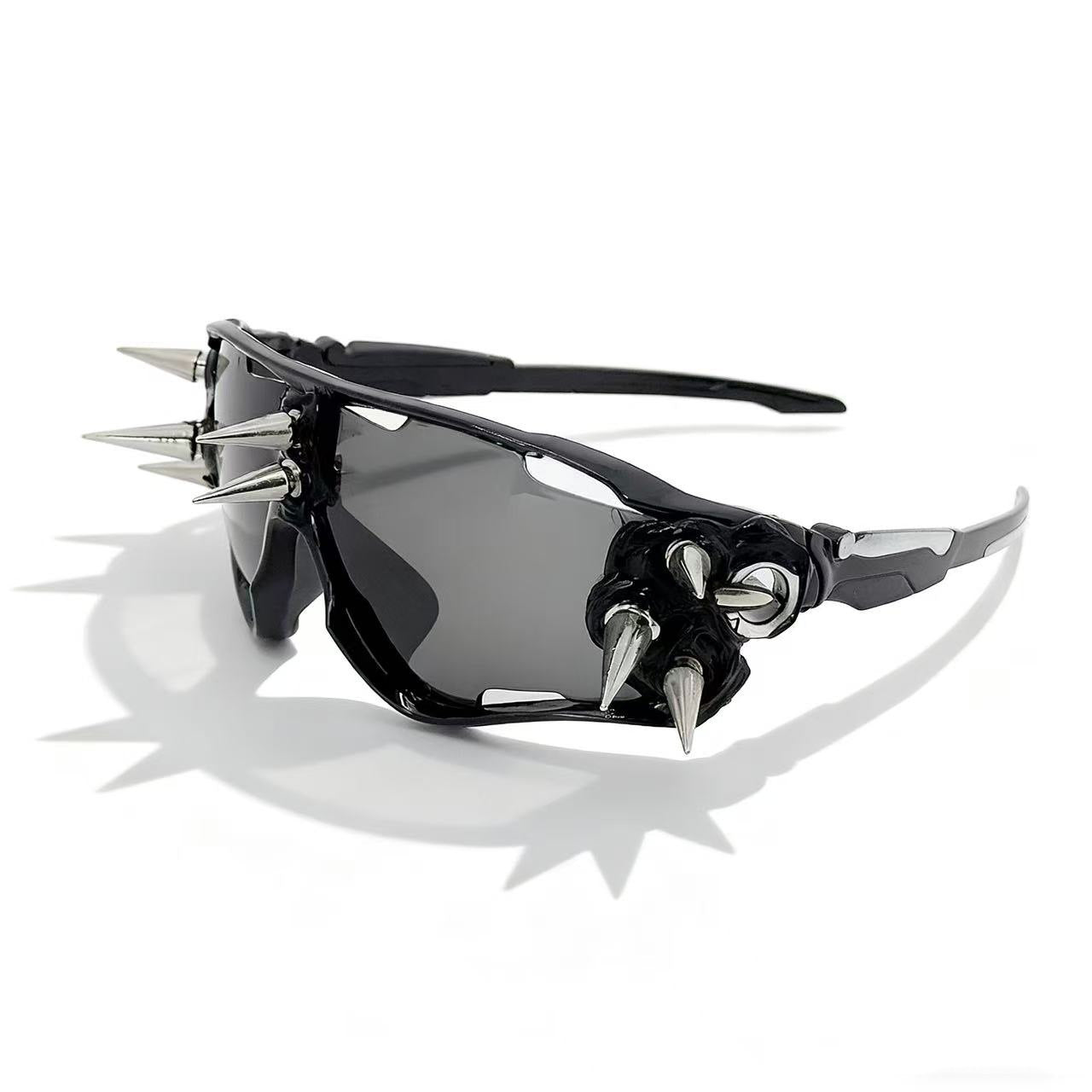 Damen edgy Sportsonnenbrille mit spitzen Akzenten Brehn