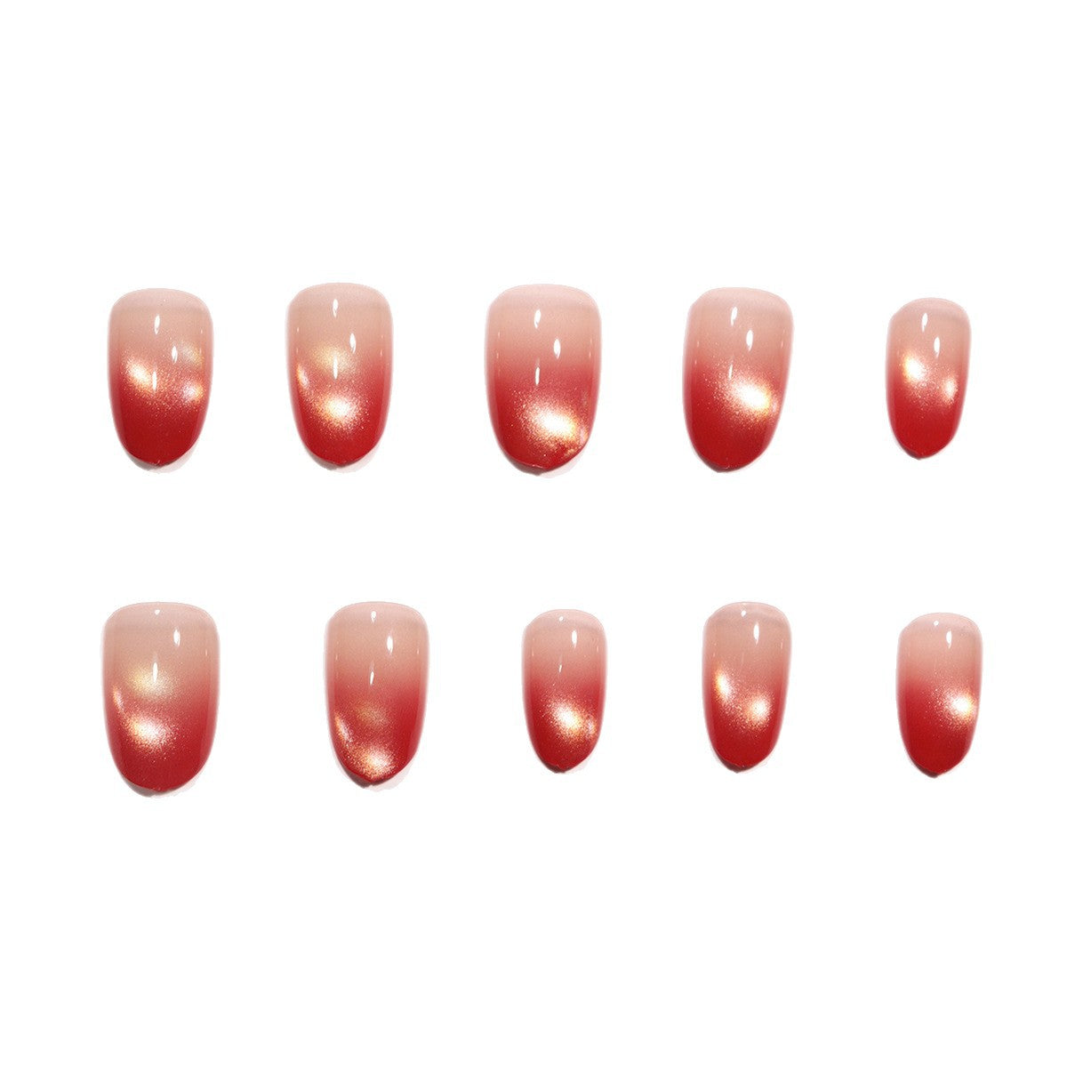 Ombre Gradient Press-On Nail Tips Brehn