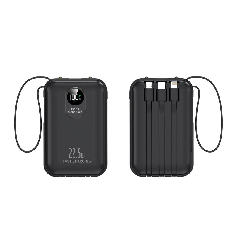Tragbare Powerbank mit Schnellladefunktion und LED-Anzeige Brehn