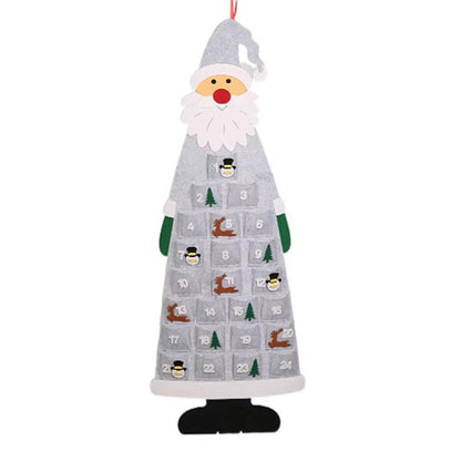 Weihnachts Adventskalender Wandbehang Brehn