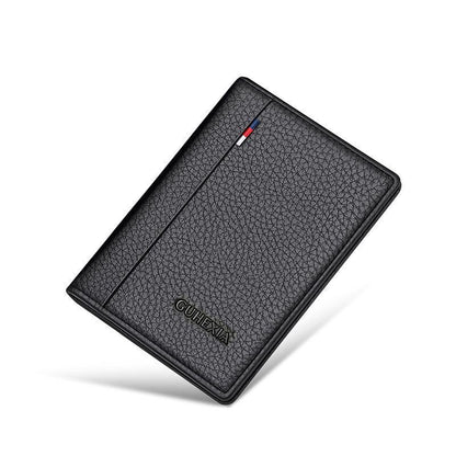 Herren RFID-blockierende Lederkartenhalter
