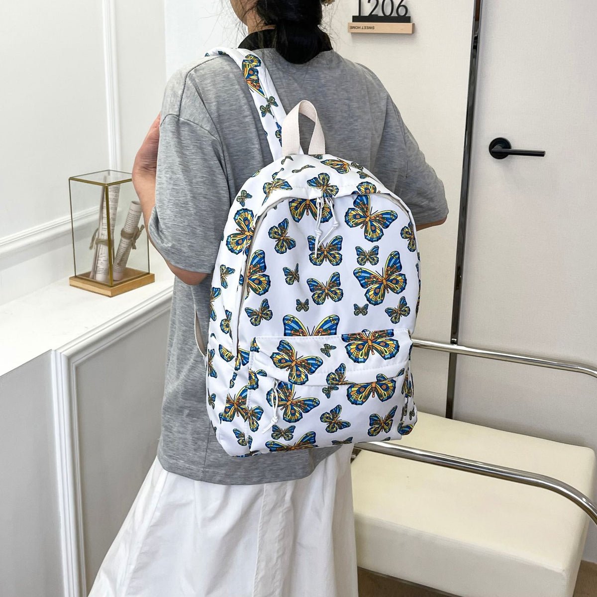 Künstlerischer Schmetterlingsdruck Rucksack Brehn