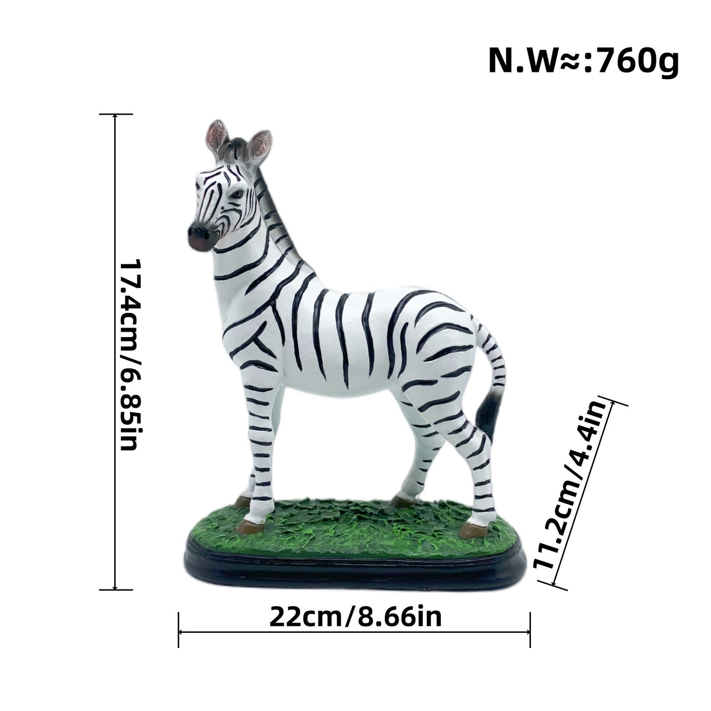 Dekorative Zebrafigur Brehn