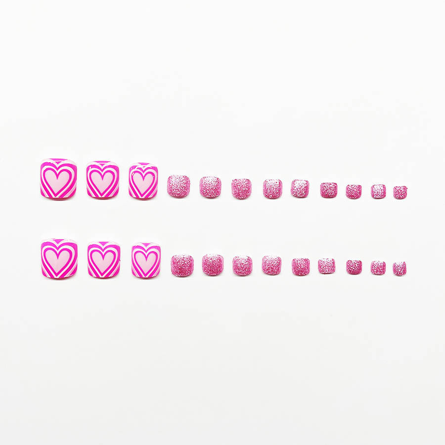 Künstlerische Pediküre Nail Art Brehn