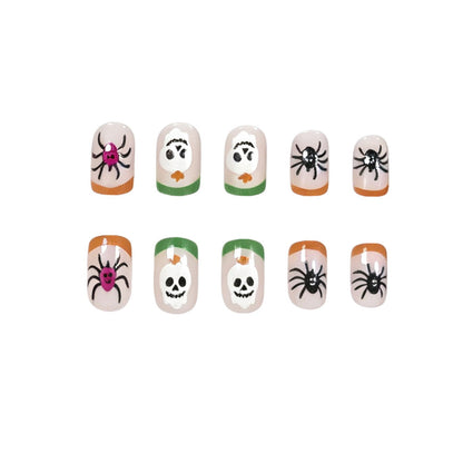 Halloween-Themen Nagelkunst Extensions Brehn