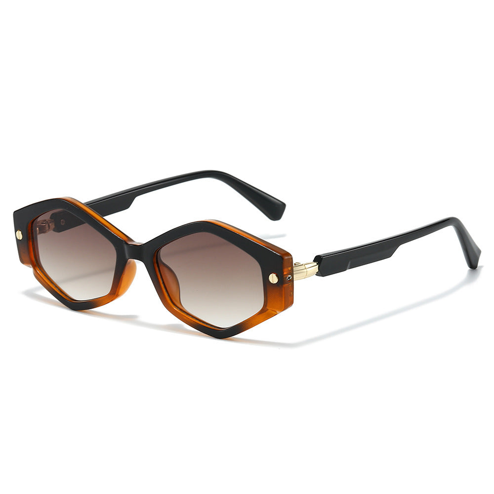 Modische hexagonale Sonnenbrille Brehn