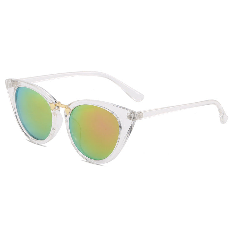 Damen Cat-Eye Sonnenbrille mit elegantem goldenen Detail Brehn