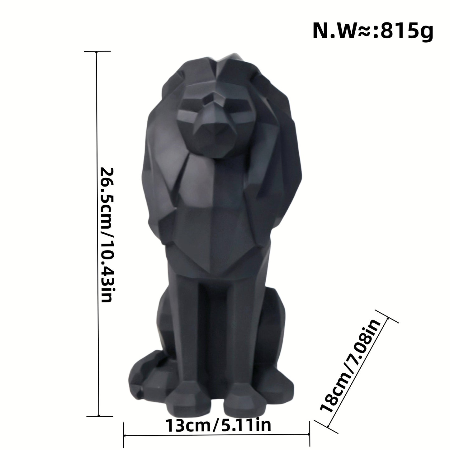 Dekorative Löwen Statue Brehn