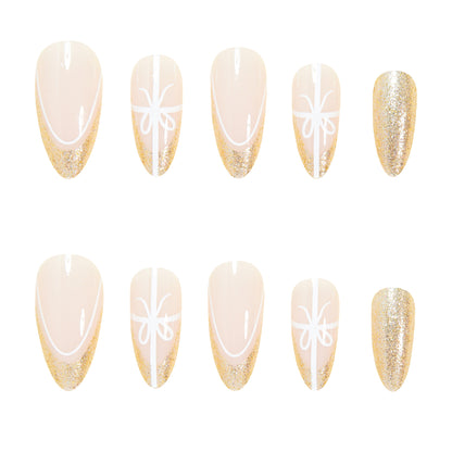 Elegante Stiletto Press-On-Nagelspitzen Brehn