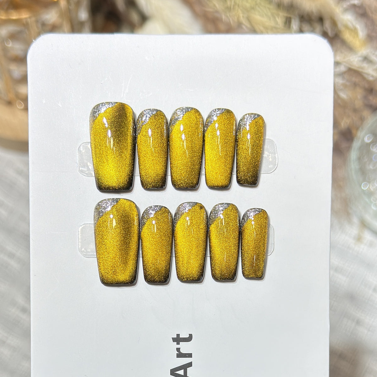 Wiederverwendbares Press-On Nagelset Brehn
