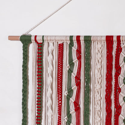 Wandbehang aus geflochtenem Material Brehn